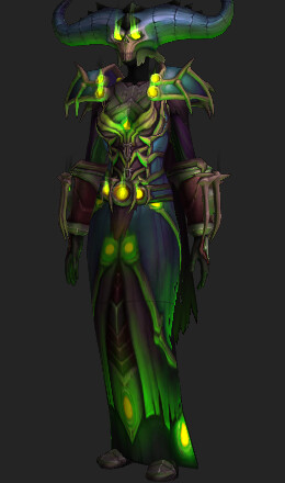 Diabolic Raiment (Raid Finder Recolor) - Transmog Set - 12.0.1 PTR