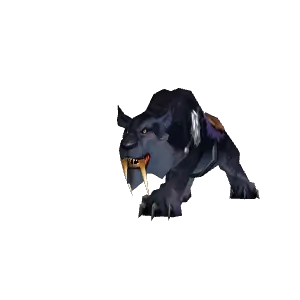 Riding Tiger (Black) - NPC - TBC Classic