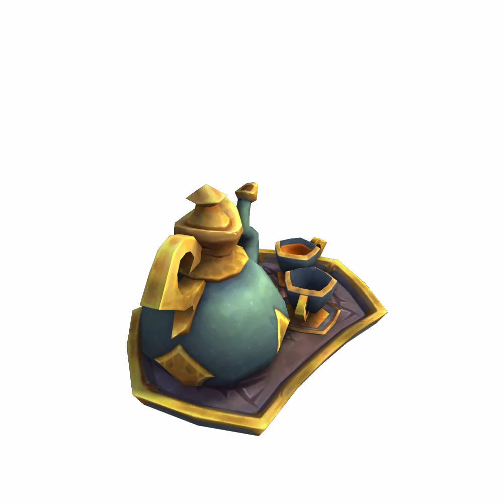Elegant Dracthyr's Tea Set - Decor - 12.0.1 Beta