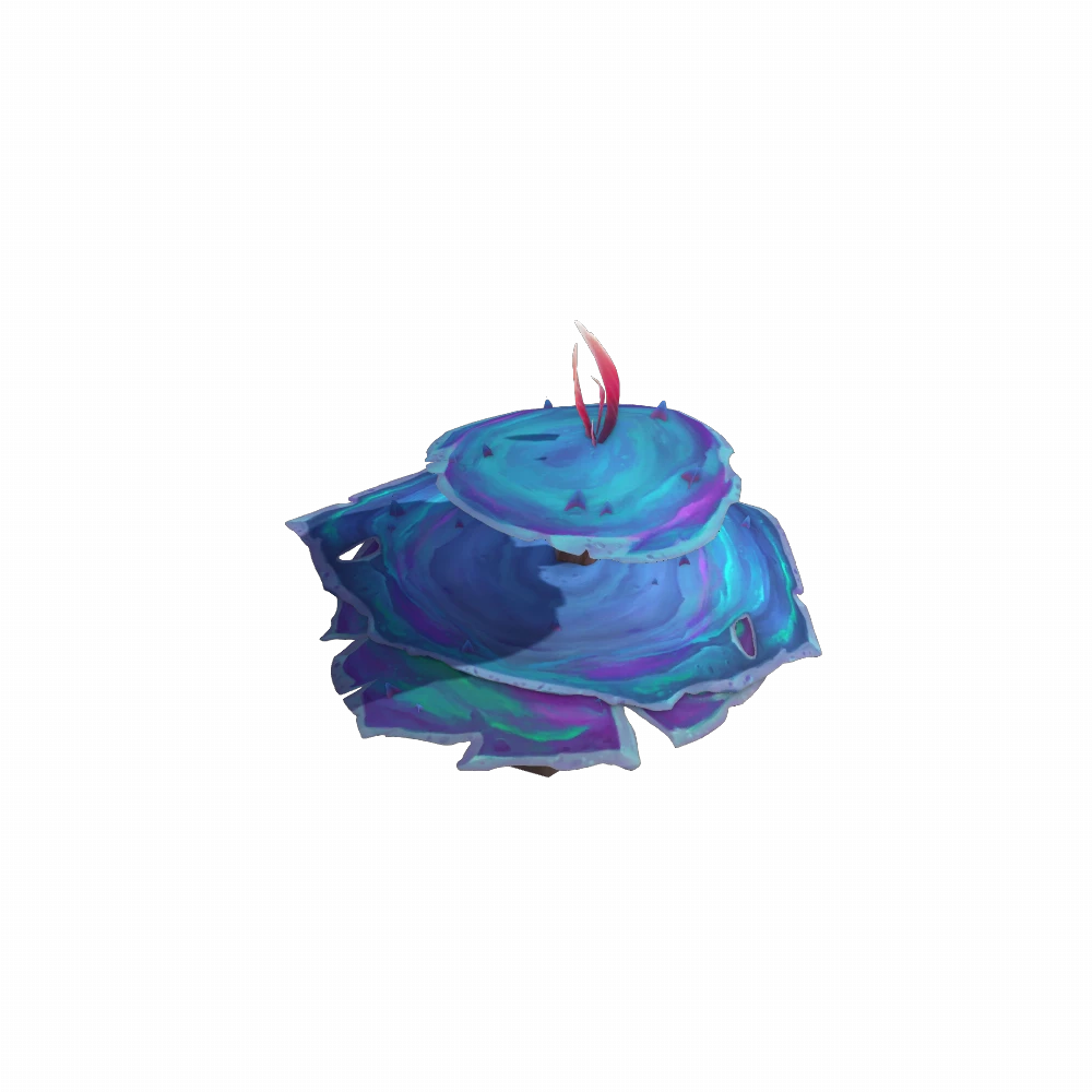 Eerie Iridescent Riftshroom