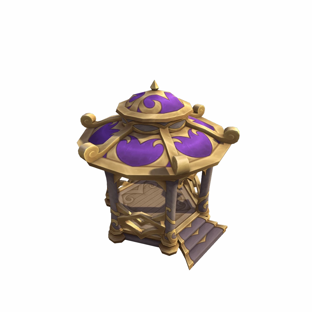 Gilded Silvermoon Gazebo