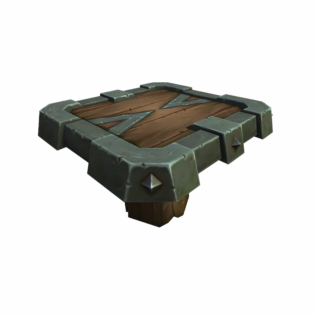Small Razorwind Square Table