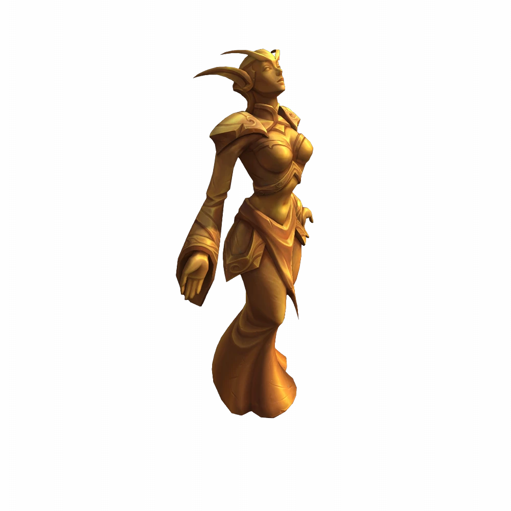 Resplendent Highborne Statue