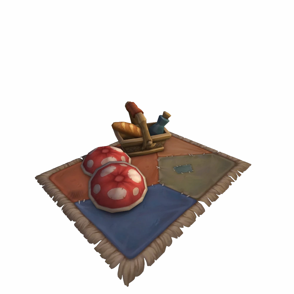 Lush Garden Fungal Picnic