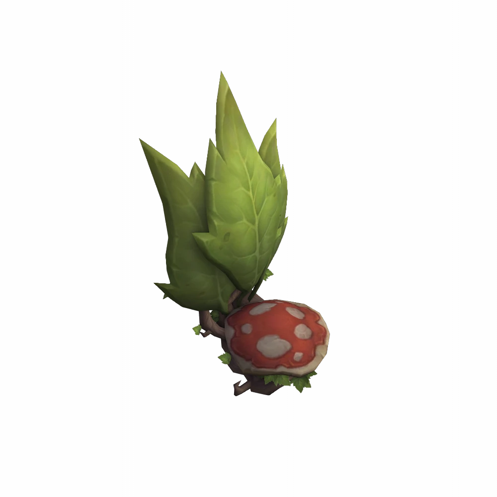 Lush Garden Fungal Chair