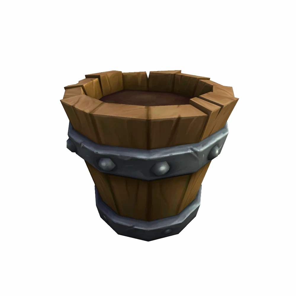 Wooden Planter Pot