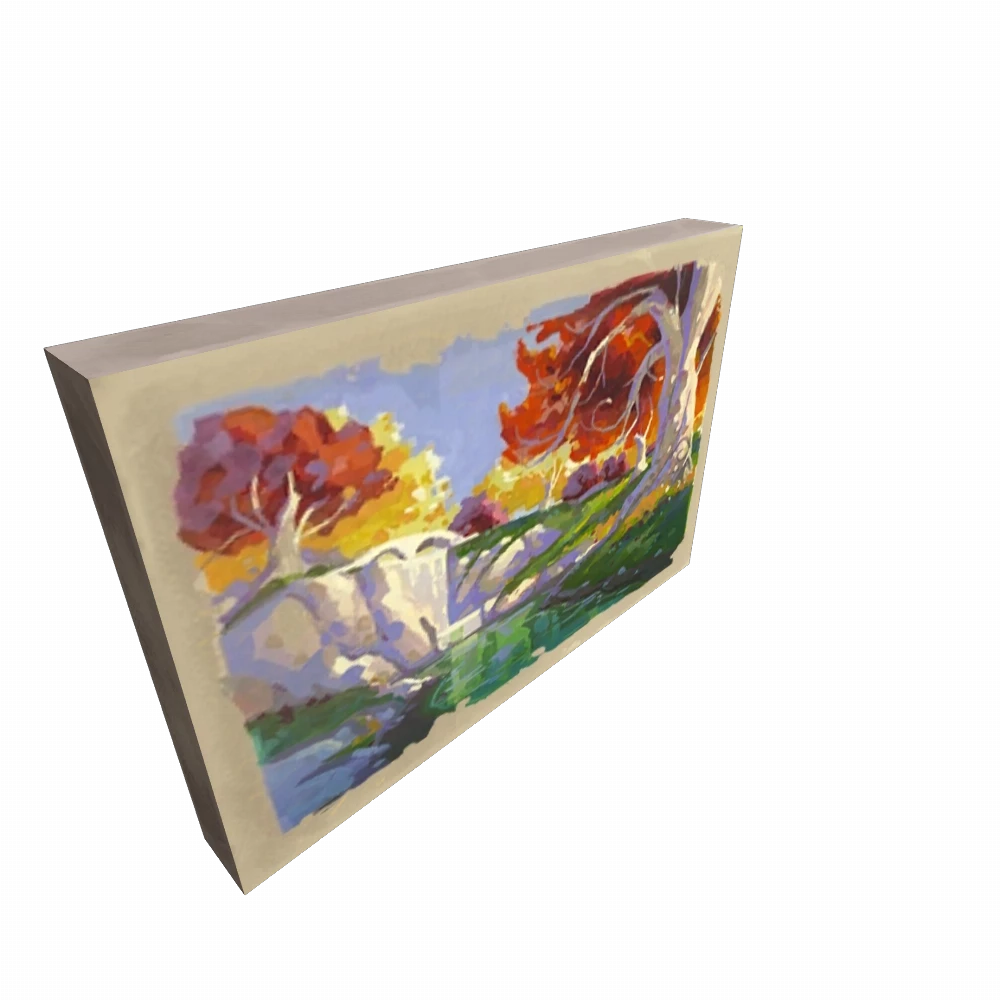 "River's Protectors" Unframed Painting