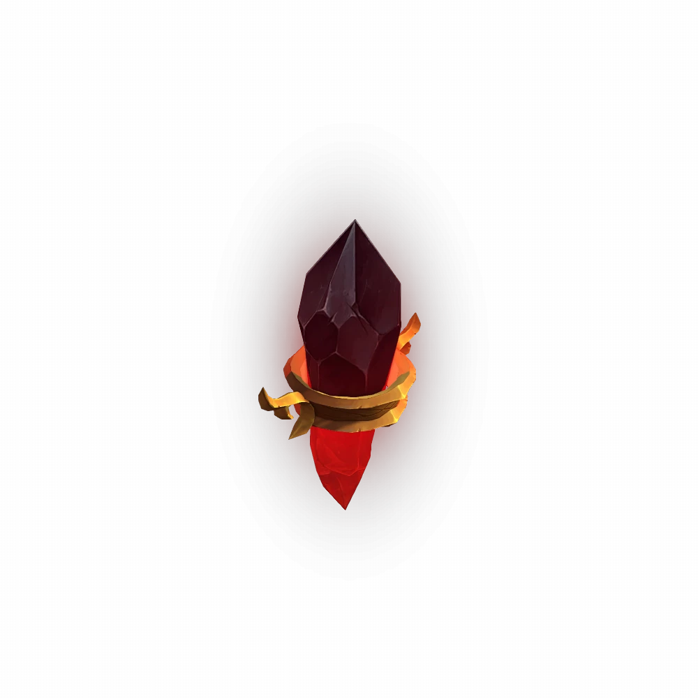 Crimson Crystal Column