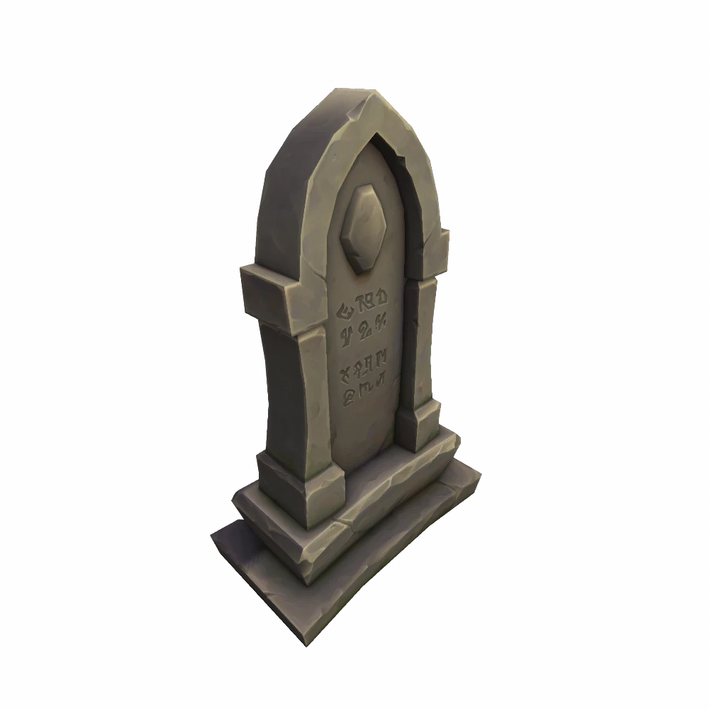 Large Founder's Point Gravestone