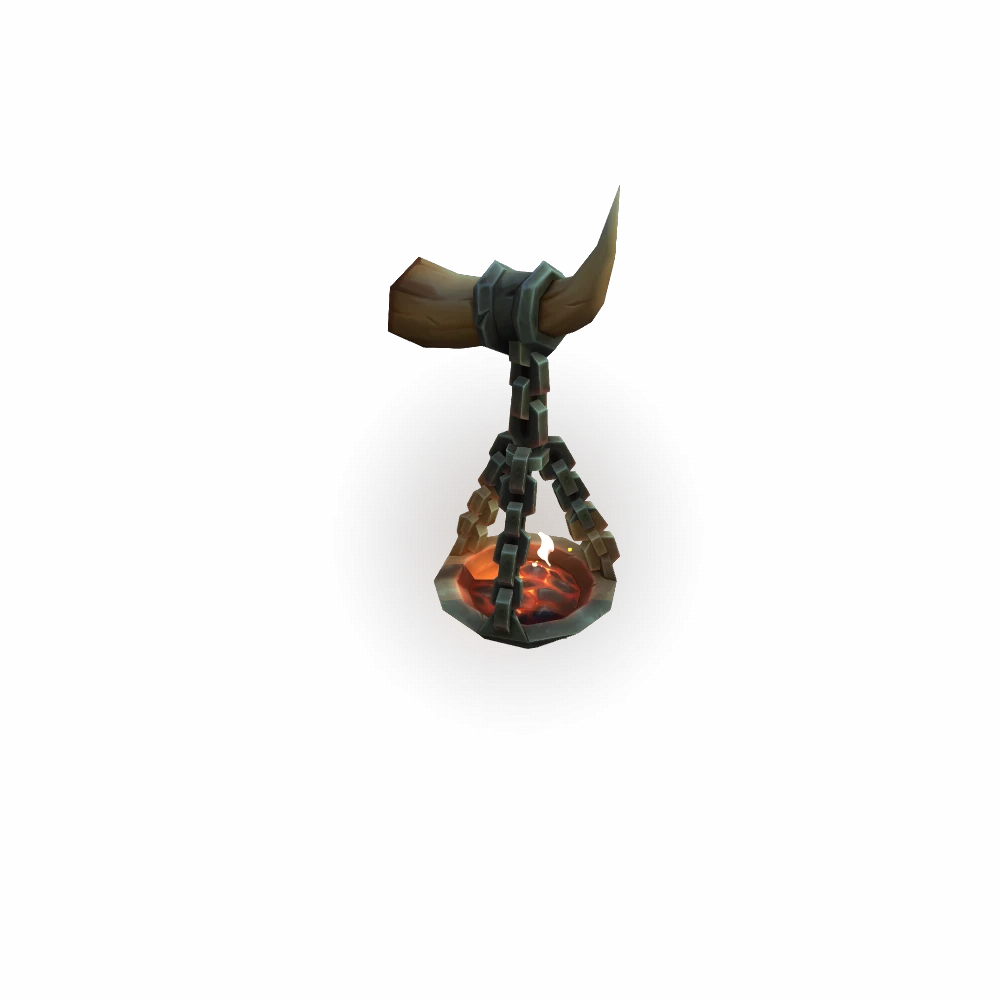 Horned Hanging Sconce