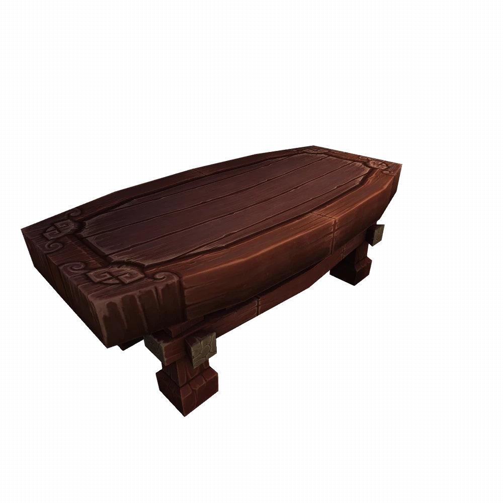 Pandaren Wooden Table