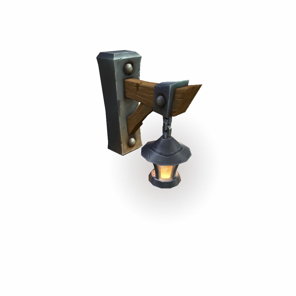 Mounted Founder's Point Lantern
