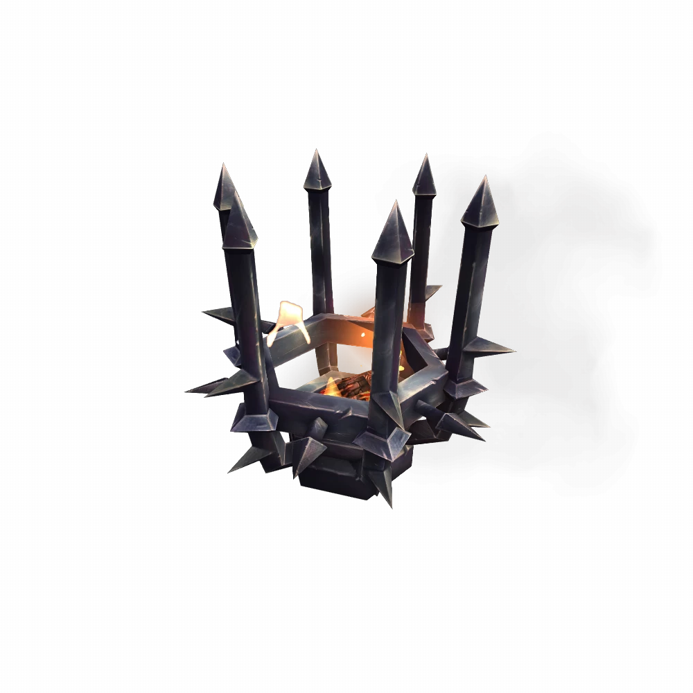 Large Forsaken Spiked Brazier
