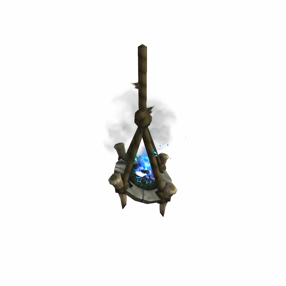 Amani Blueflame Chandelier