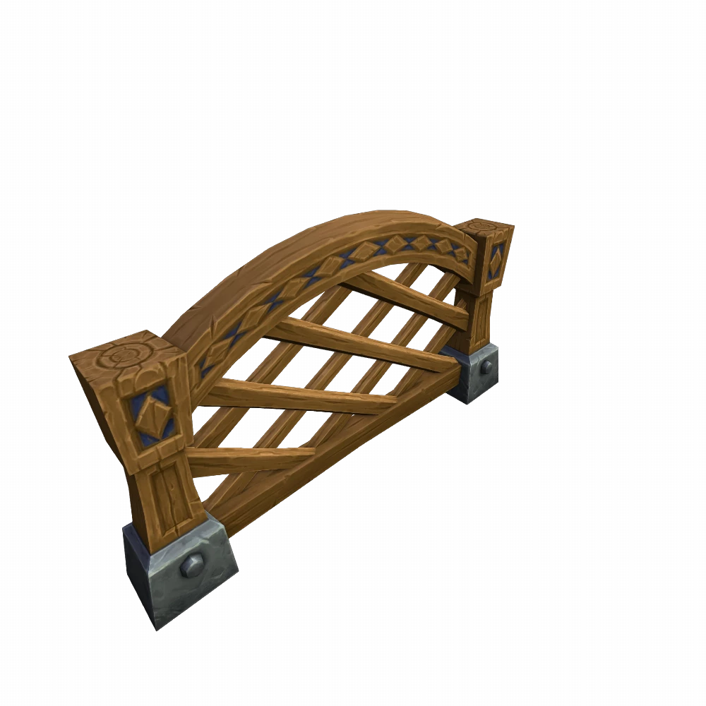 Small Sturdy Wooden Trellis