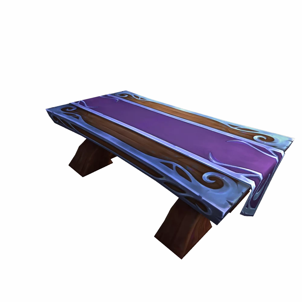 Bel'ameth Wooden Table - Decorações - World of Warcraft