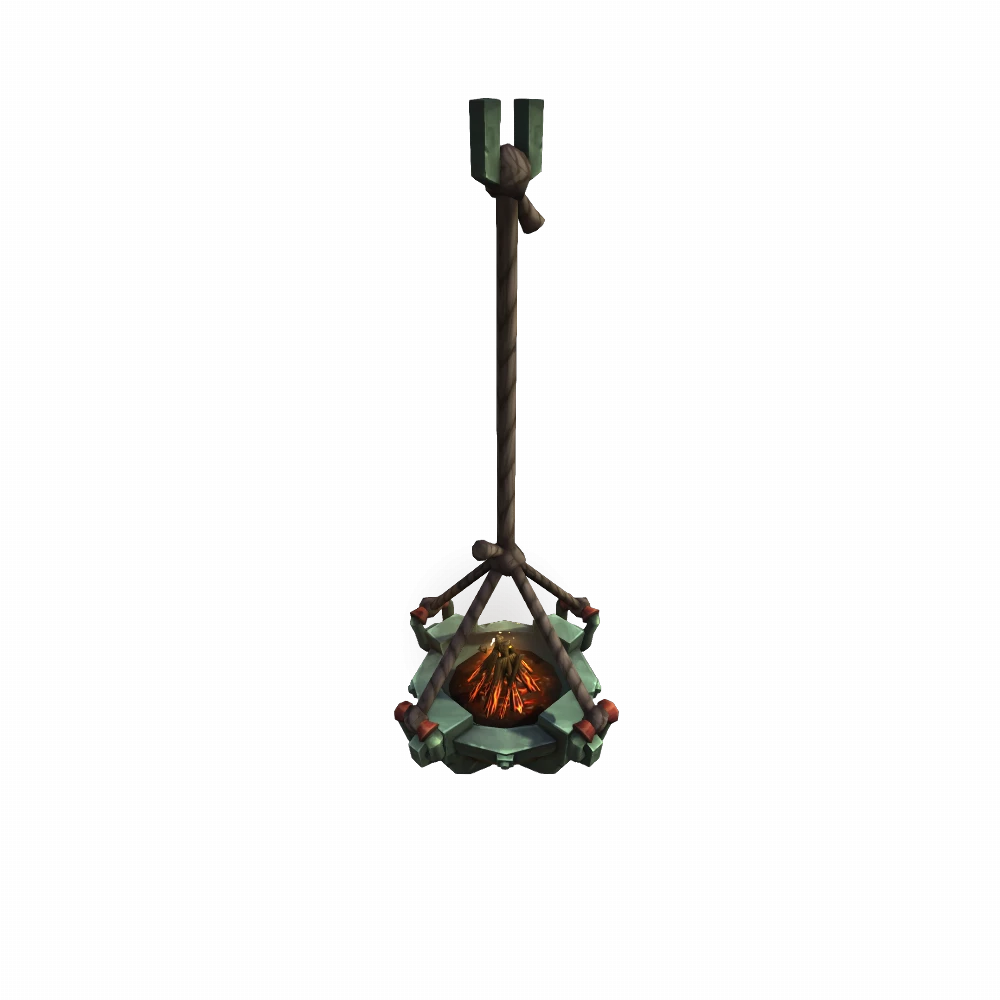 Low-Hanging Razorwind Bowl Chandelier