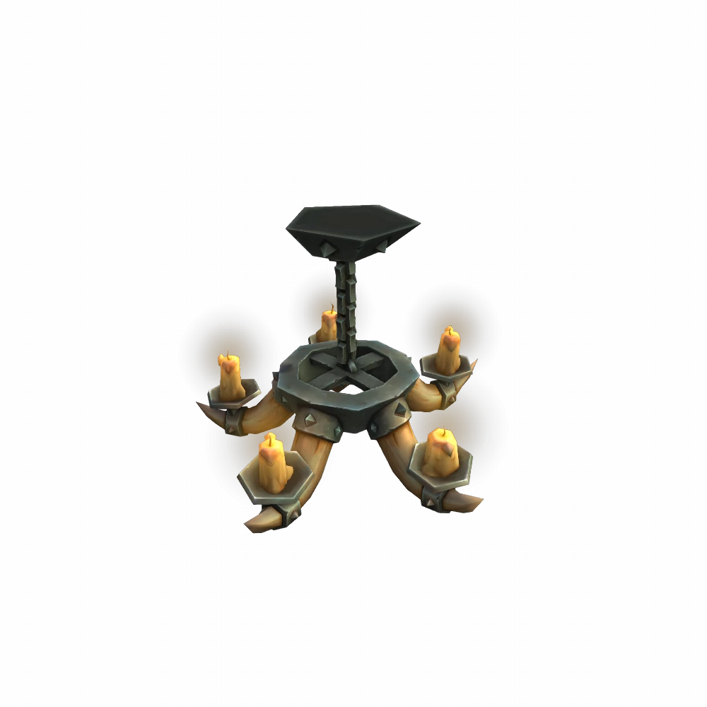 Tusked Chandelier