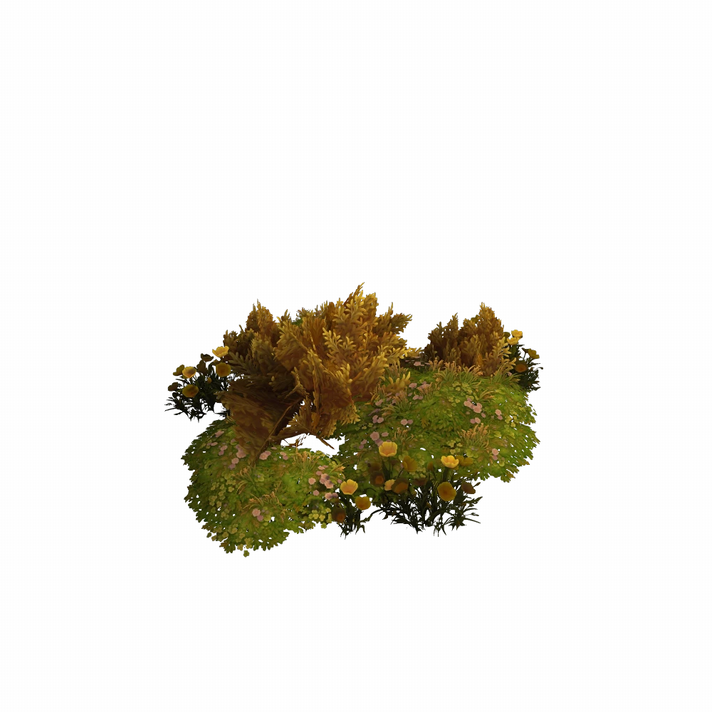 Gilded Oaks Large Garden Cluster
