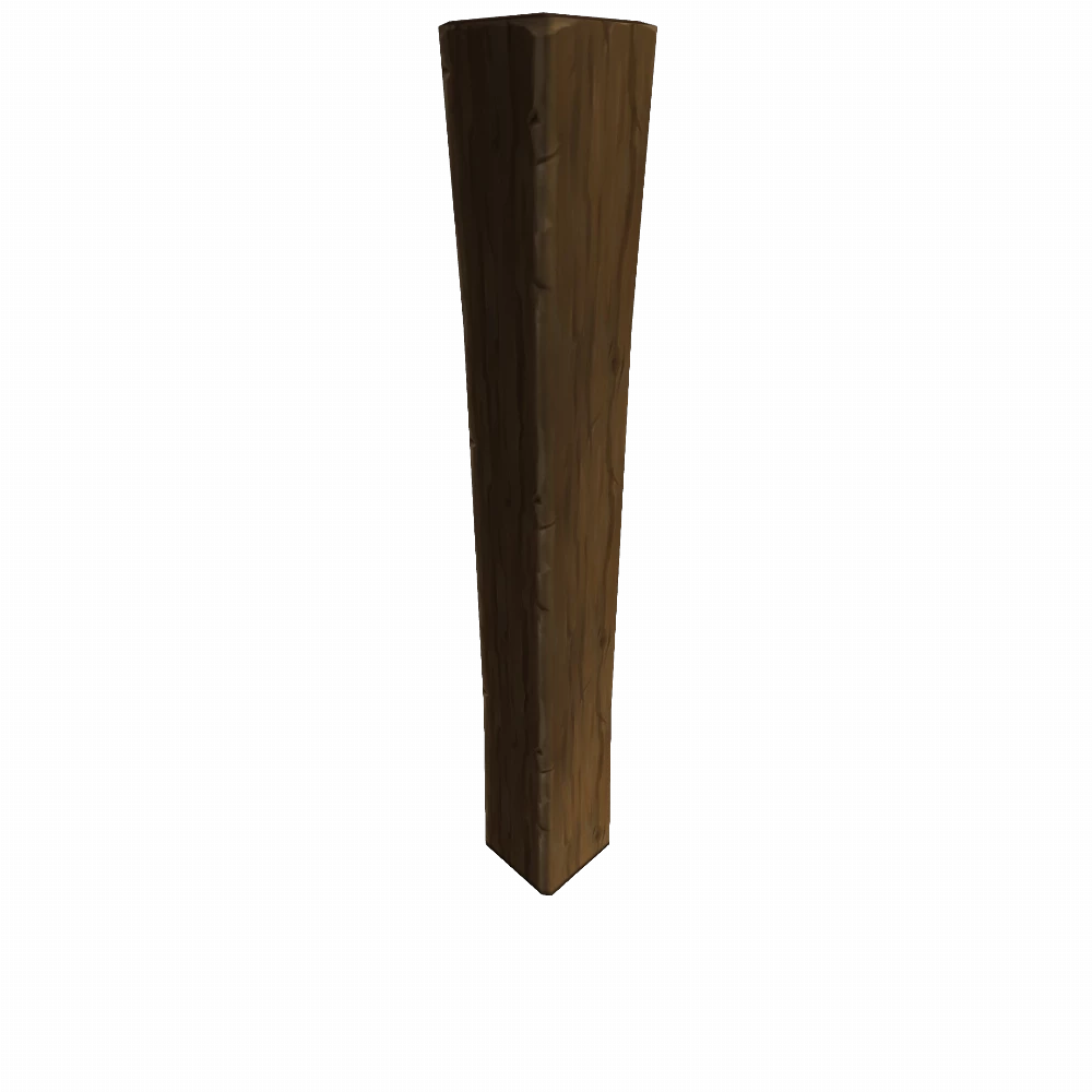 Sturdy Wooden Interior Pillar