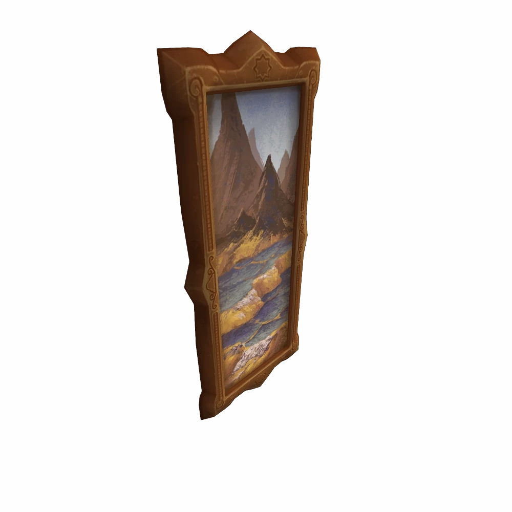 "Broken Steps" Painting