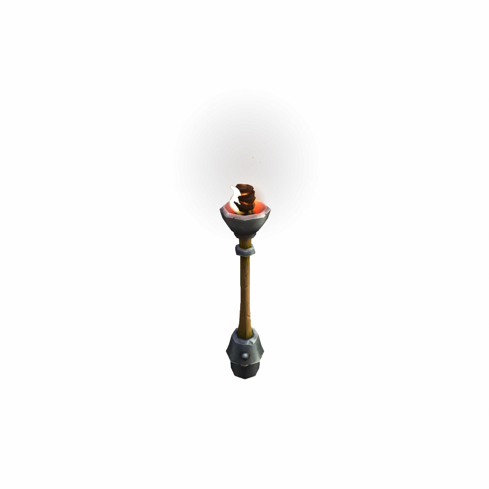 Founder's Point Standing Torch