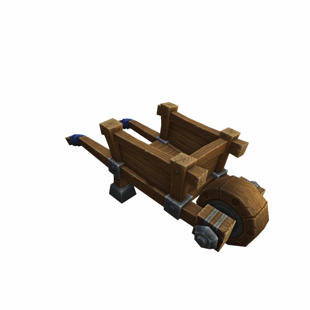 Sturdy Wooden Wheelbarrow