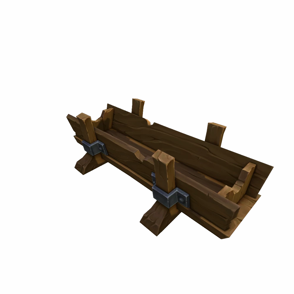 Sturdy Feeding Trough