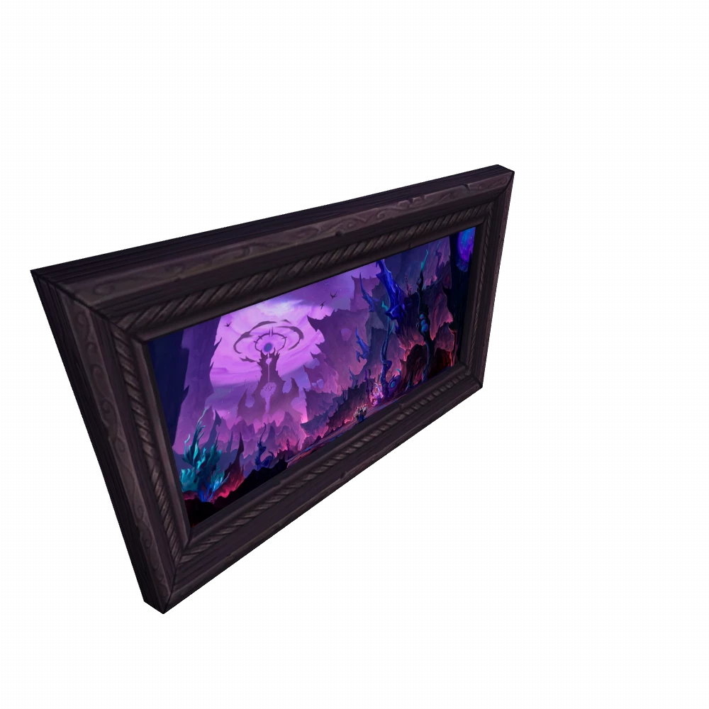 "Citadel of Unending Void" Painting