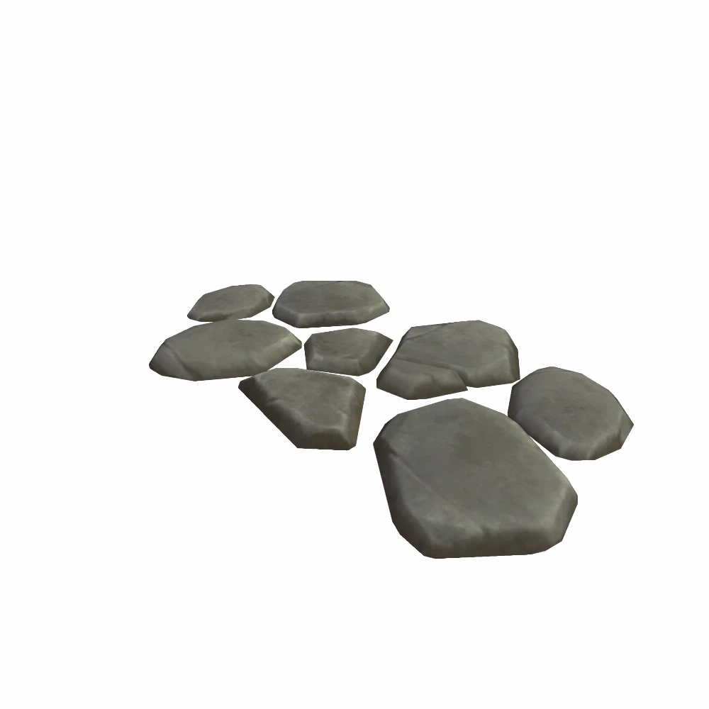 Granite Cobblestone Path