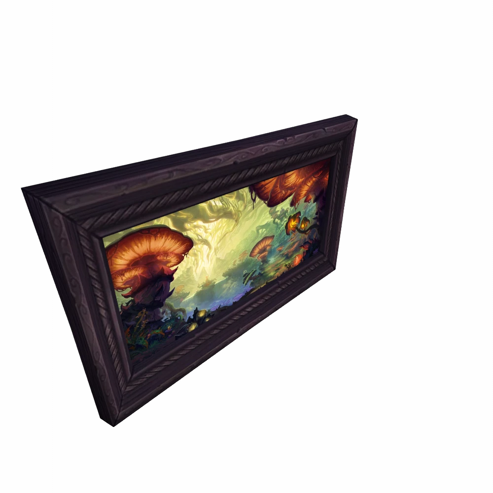 "The Verdant Underwild" Painting