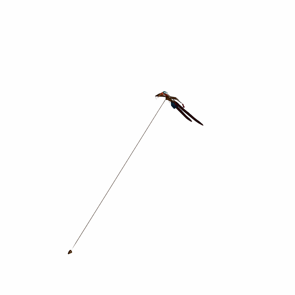 Red Crane Kite - [Decor] - World of Warcraft