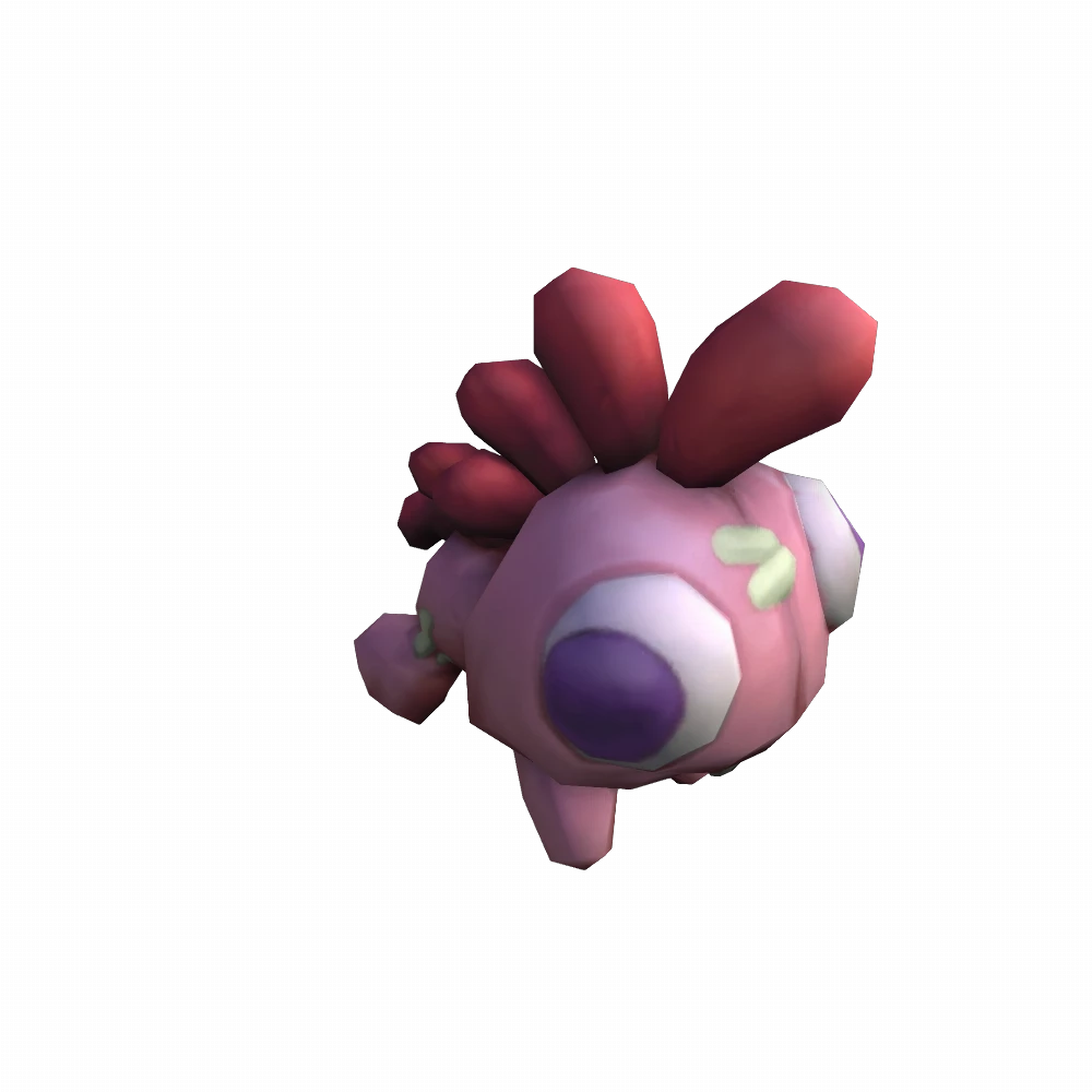 Cuddly Pink Grrgle