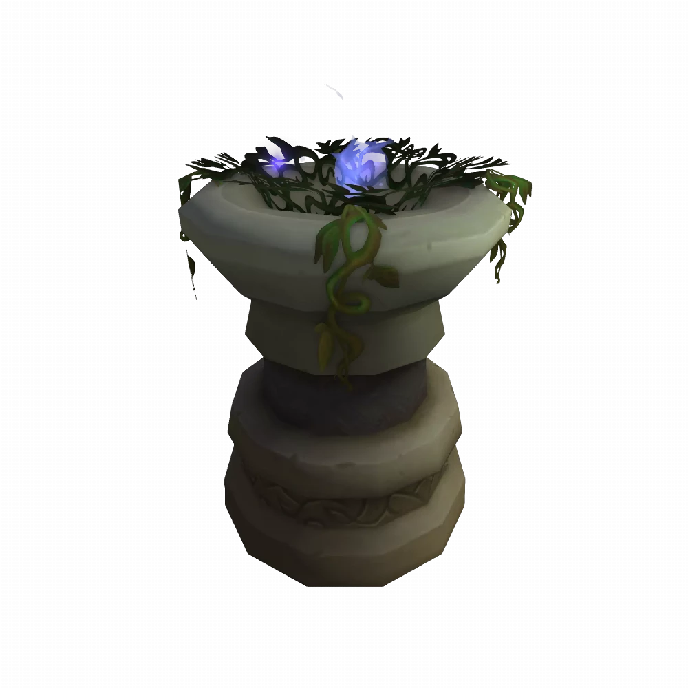 Elven Temple Brazier - [Decor] - World of Warcraft