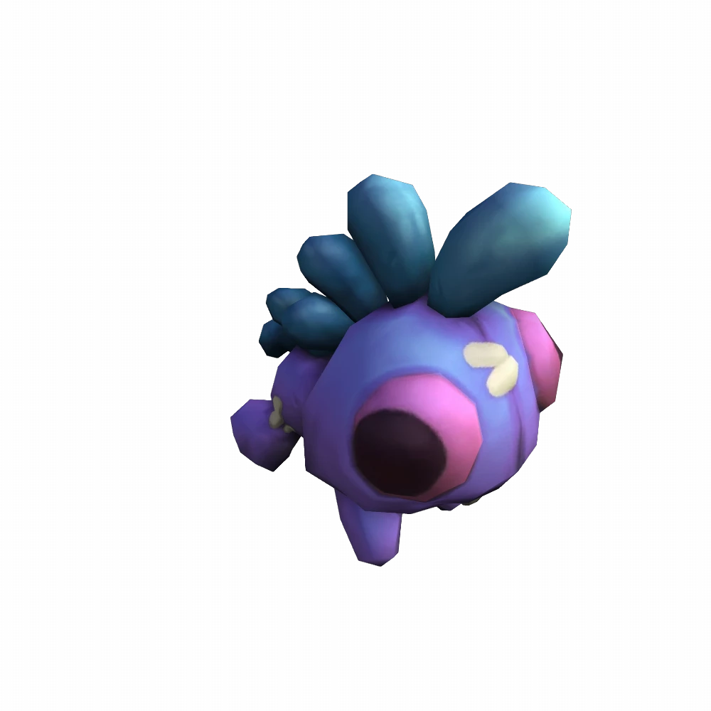 Cuddly Purple Grrgle