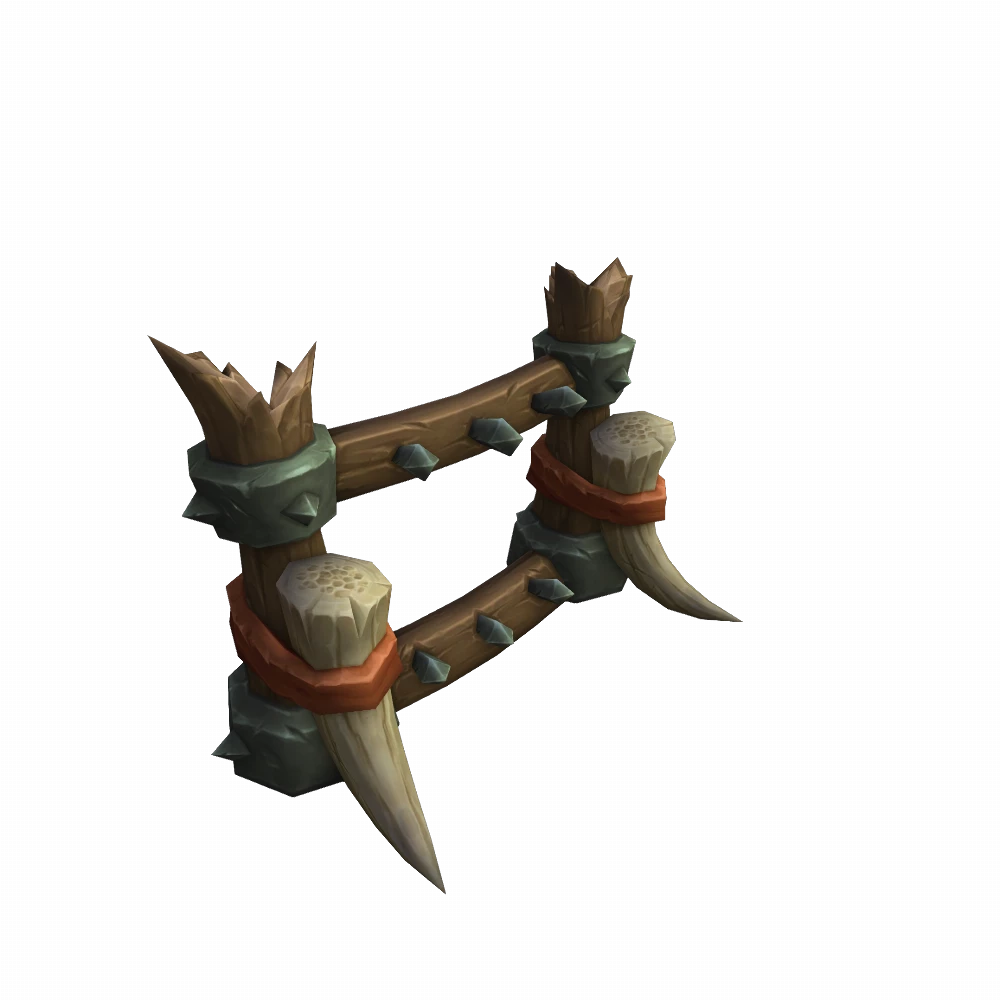 Tusked Weapon Stand