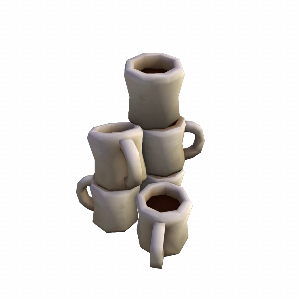 Stack of Kafa Mugs