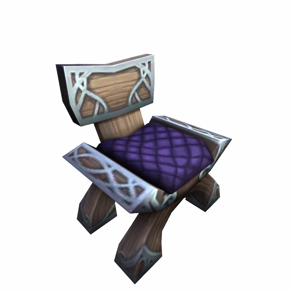 Kaldorei Cushioned Seat