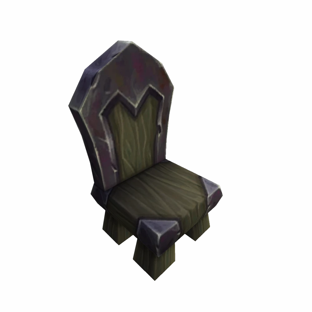 Tirisfal Wooden Chair