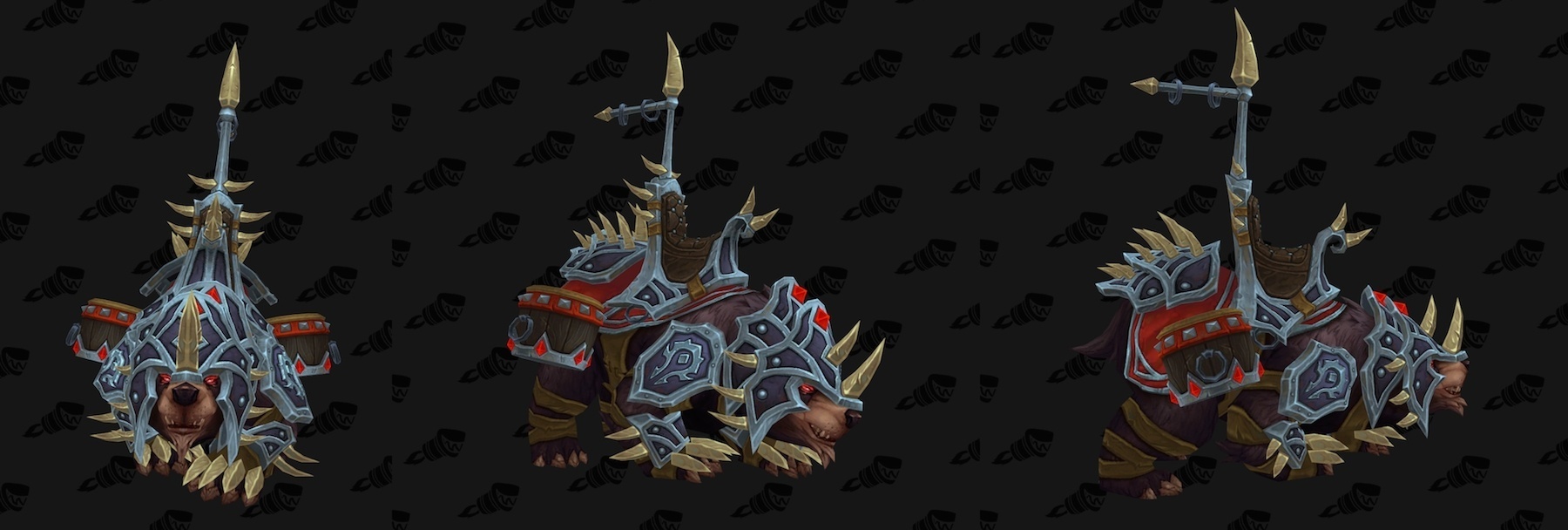 Primal Flamesaber WoW Mount from "For Azeroth" Heroes of the Stor...