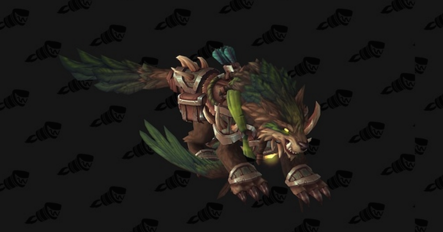Hunter Class Mount and Quest - Trust of a Wolfhawk and Feathermane