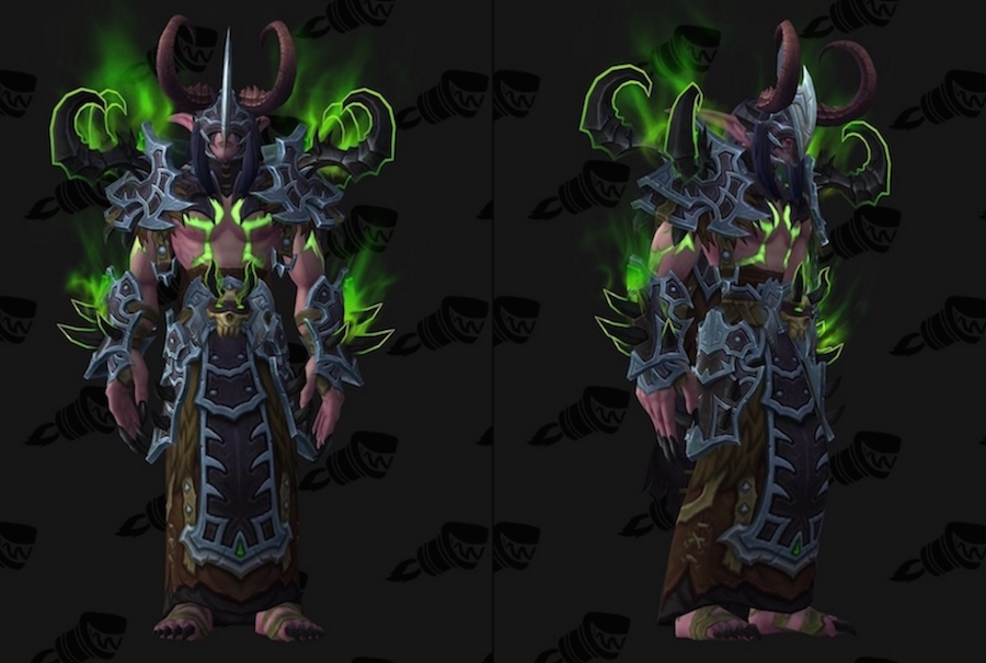 Demon Hunter Tier 20 Armor Set Demonbane Armor Noticias Do Wowhead