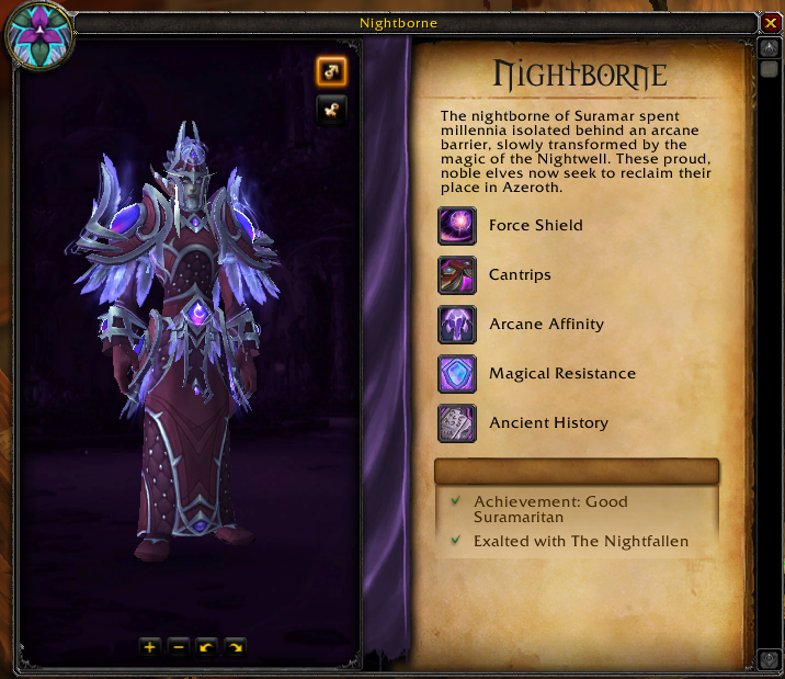 Allied Race Unlock Requirements Are Account Wide Wowhead News - the_nightfallen roblox inventory