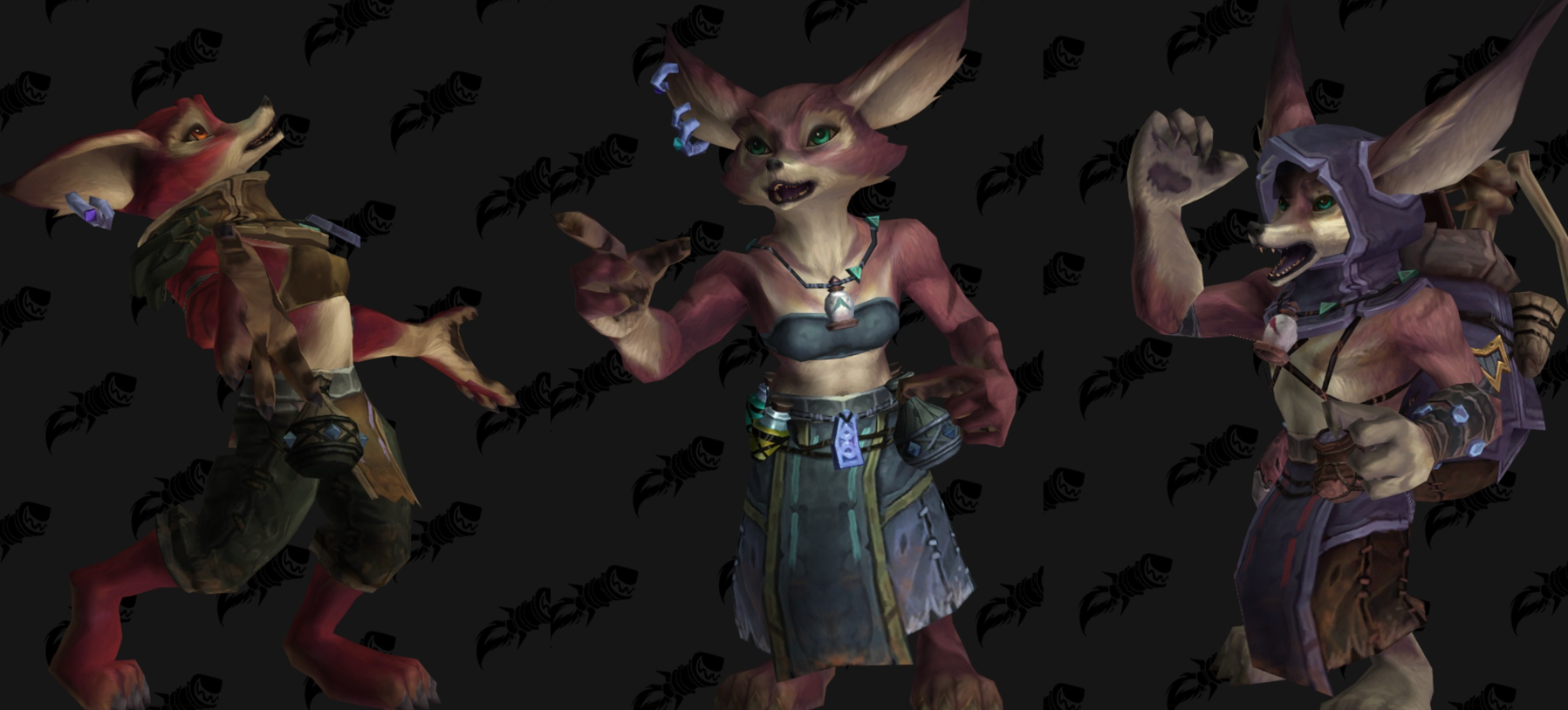 Vulpera Models and Animations Now in Model Viewer