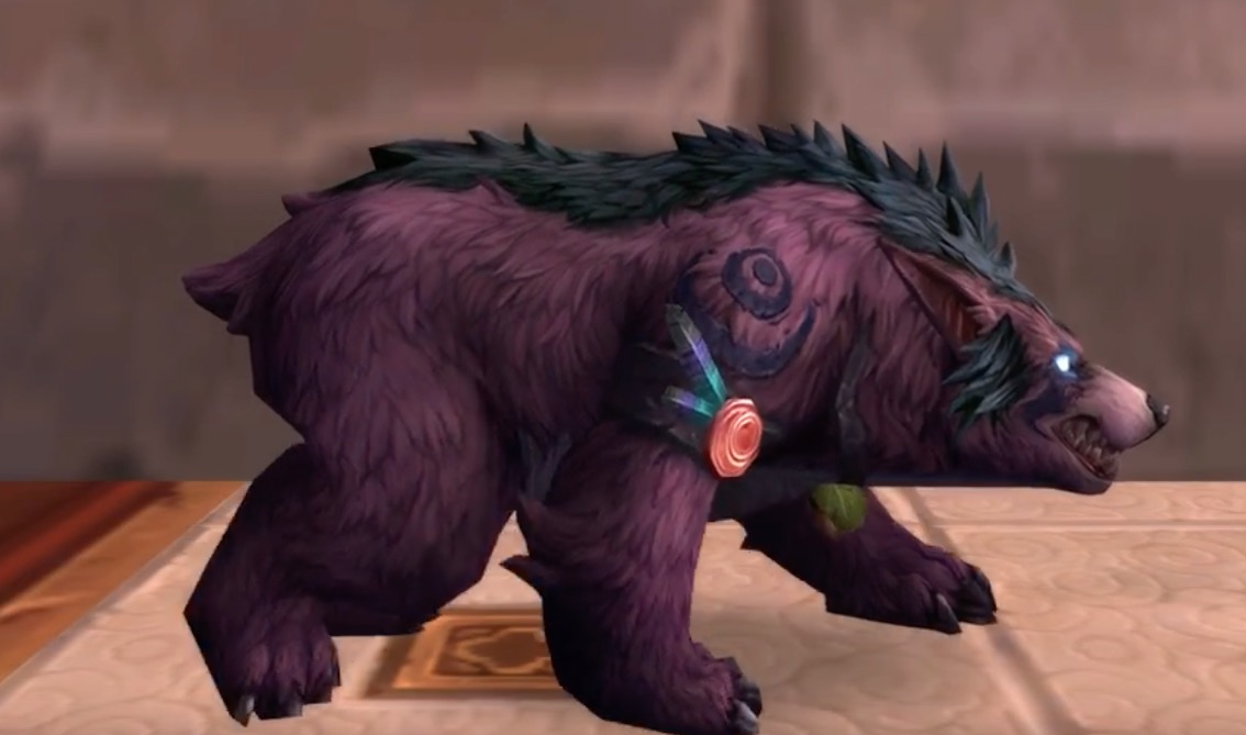 bear azeroth battle wow animations updated