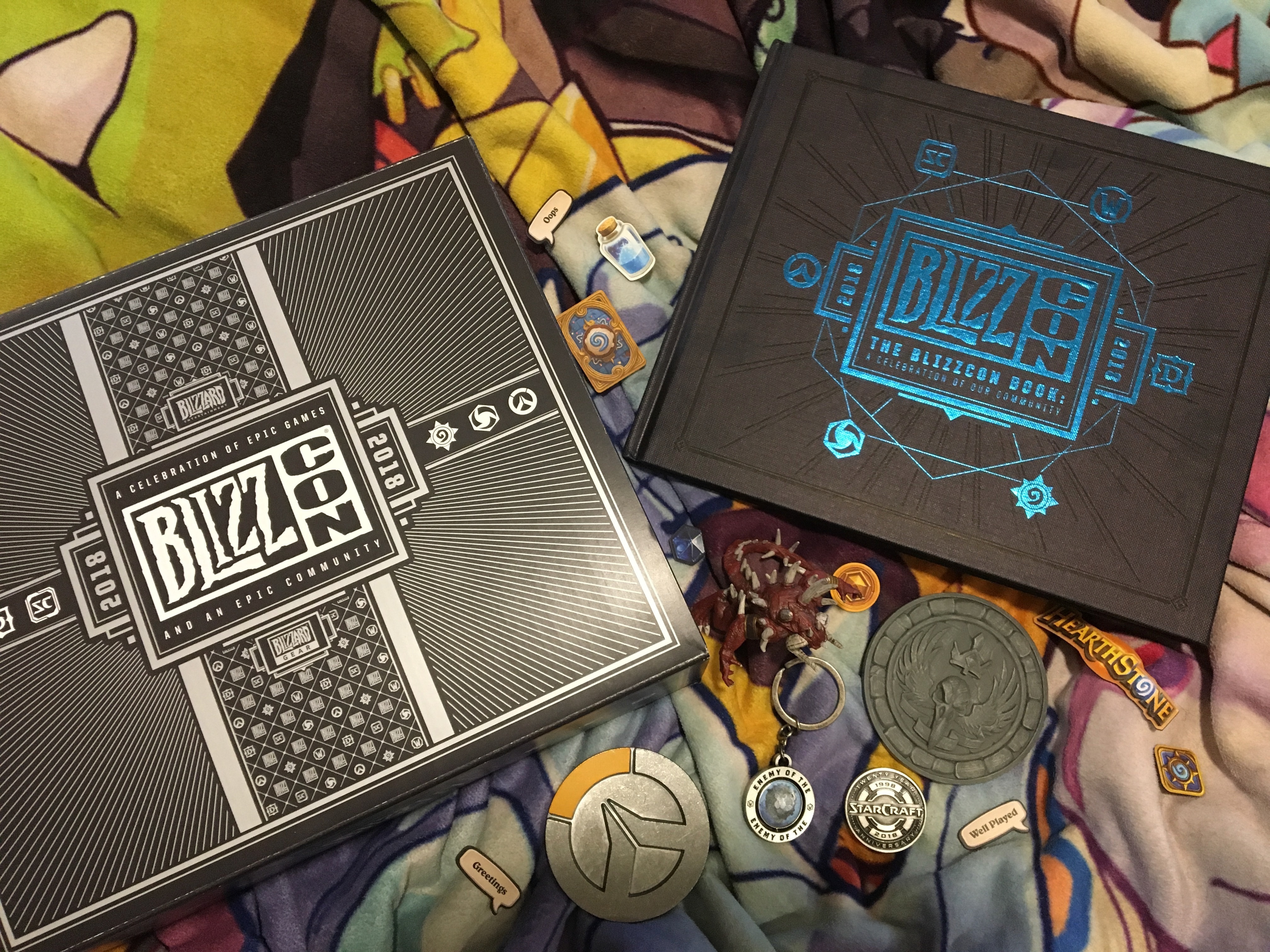 BlizzCon 2018 Goody Bag Unboxing - Notizia di Wowhead
