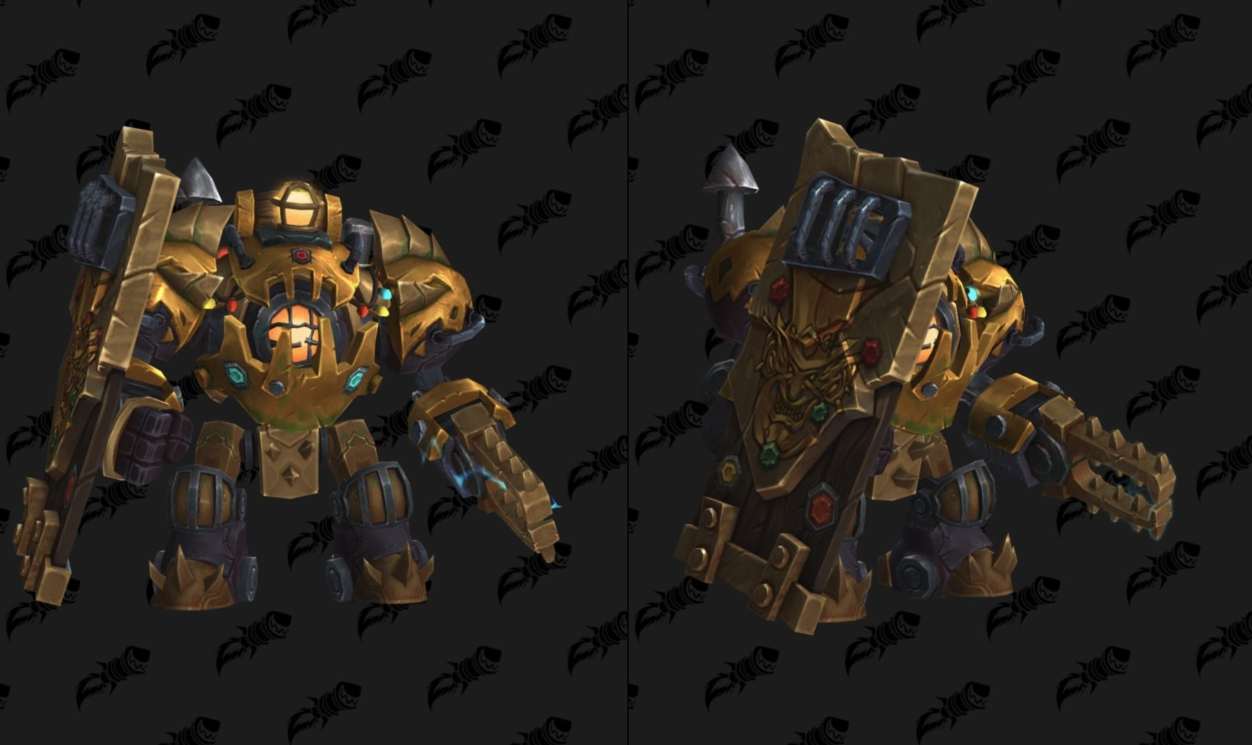 Gilded Edition G.M.O.D. - Patch 8.1 Mount - Wowhead News