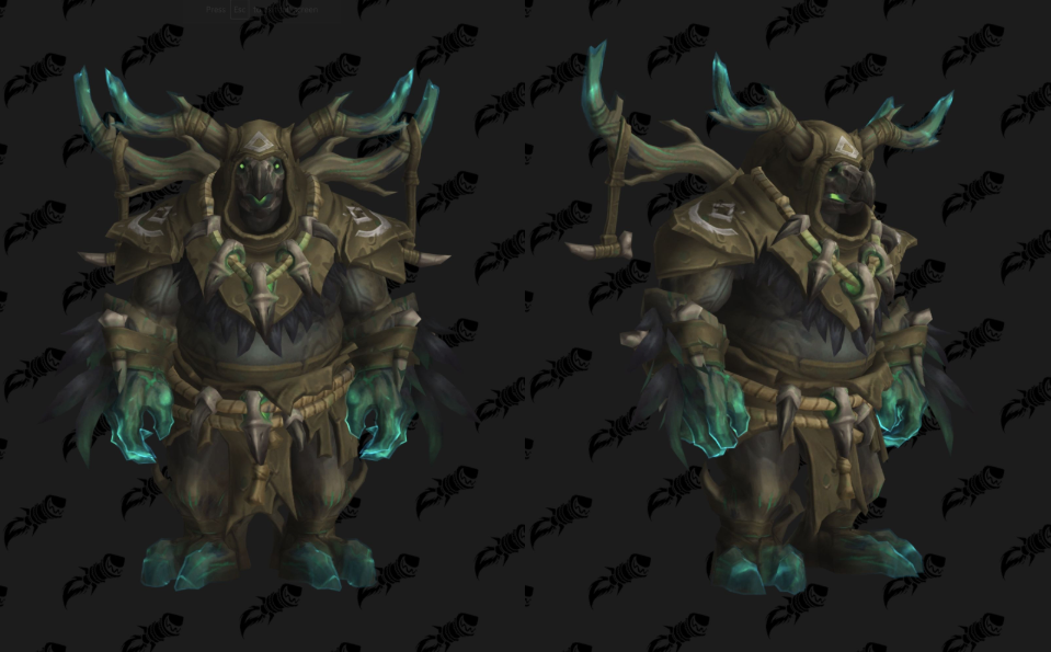 Patch 8.1.5 PTR New Models - Happiness, Kul Tiran and Zandalari Moonkin ...