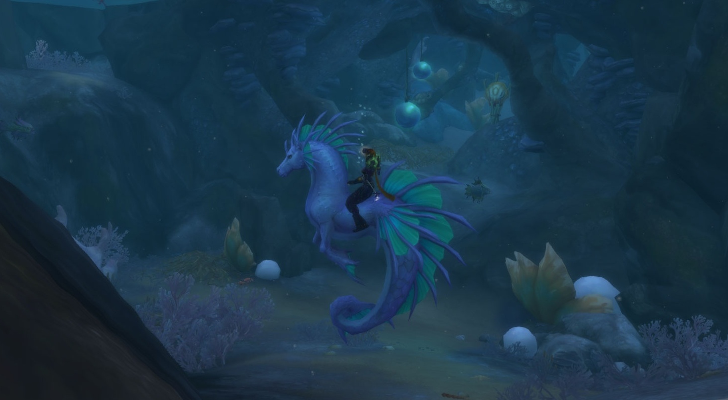 Fabious is one of the new Tidestallion mounts in Rise of Azshara. 