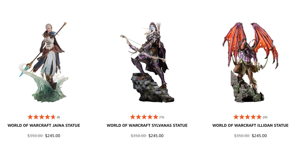 video game statues for sale